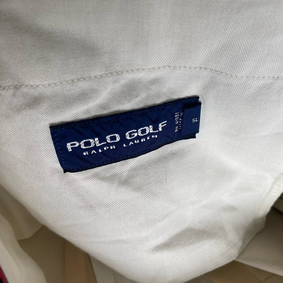 Vintage Polo Golf Khaki Short 8.5" inseam Crest 38 - Picture 4 of 10